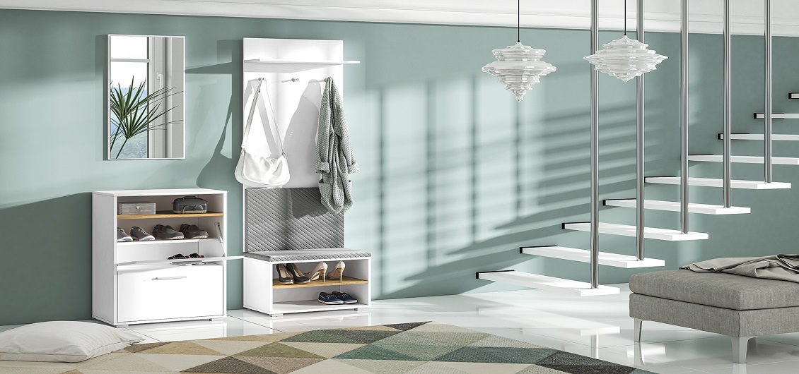 Przedpokój Loret Biały